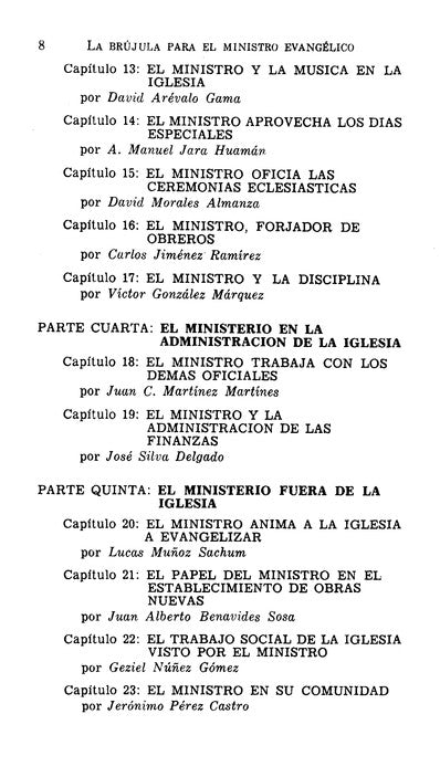 Brújula para el Ministerio Evangélico, La Paperback