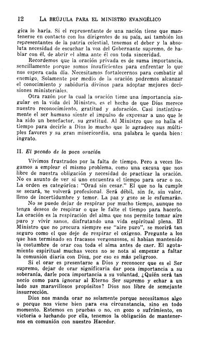Brújula para el Ministerio Evangélico, La Paperback