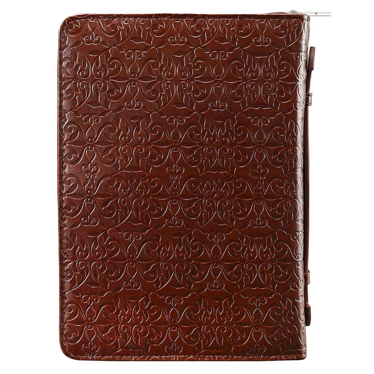 Amazing Grace" Embossed Bible / Book Cover (Large) Imitation Leather