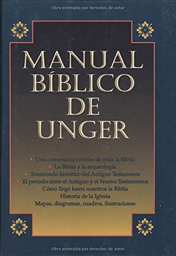 Manual bíblico de Unger (Spanish Edition) Hardcover